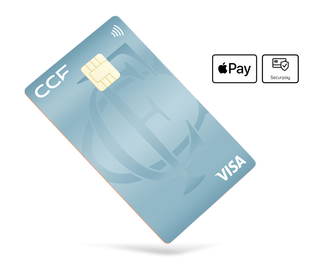 Lien vers la page de la carte bancaire CCF Visa One