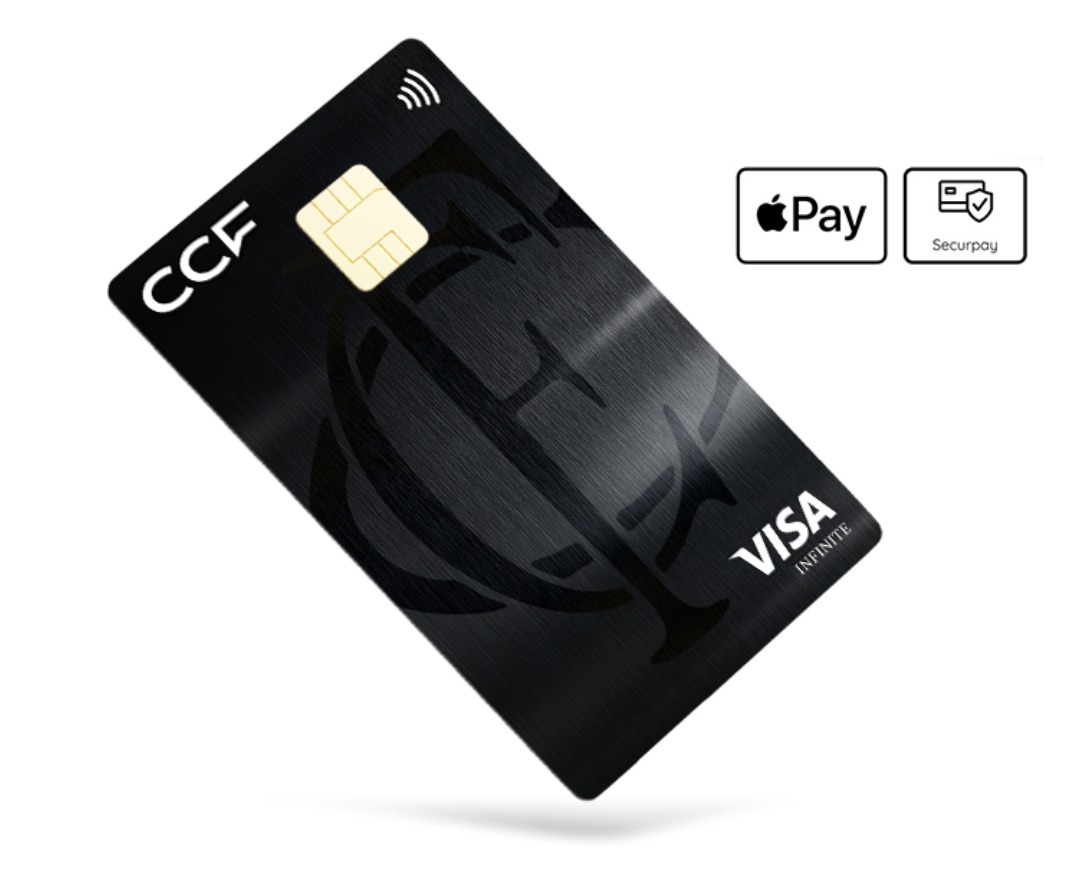 Lien vers la page de la carte bancaire Visa Infinite