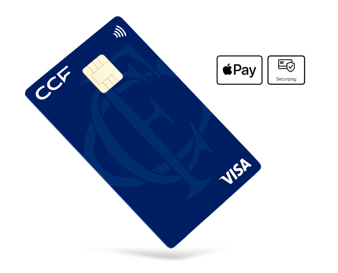 Lien vers la page de la carte bancaire CCF Visa One