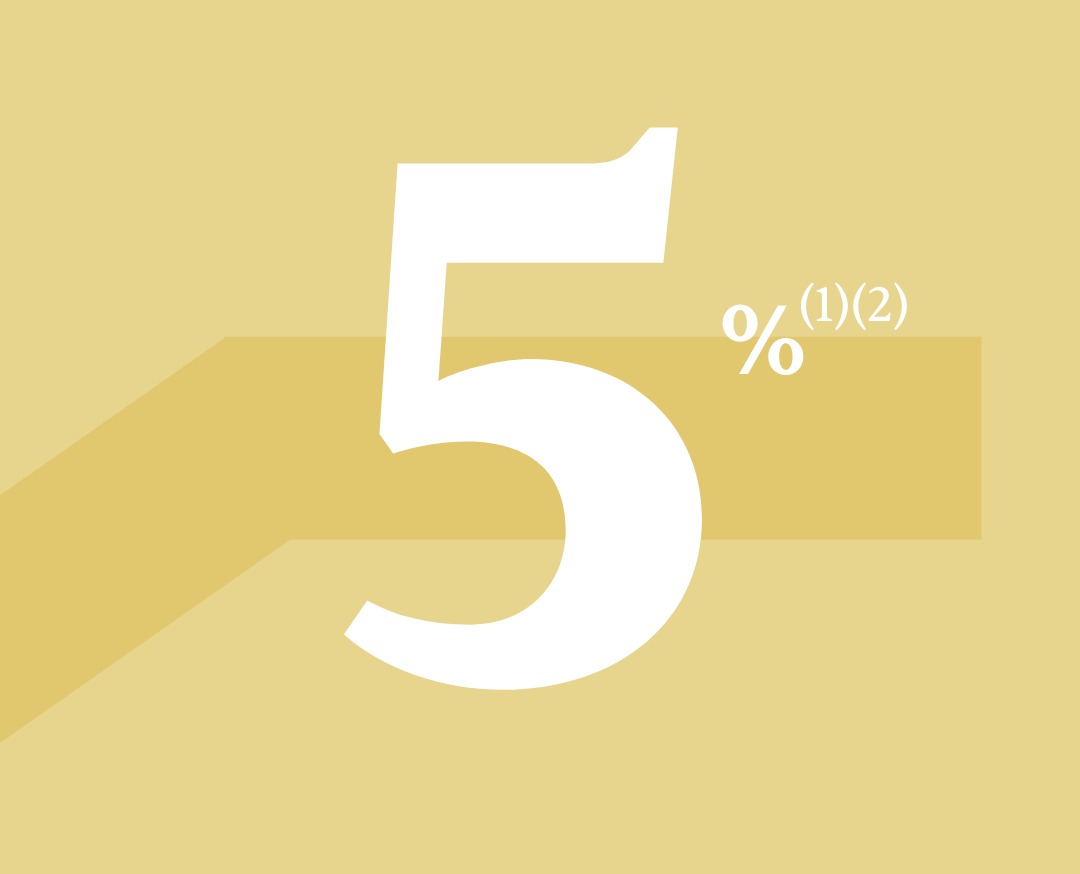 Bénéficiez d'une rémunération au taux annuel brut de 5 % pour toute ouverture de votre 1er livret CCF Epargne sous conditions