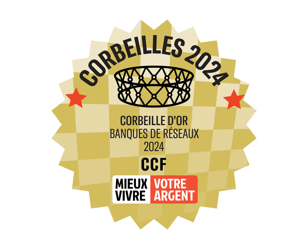 Corbeille d'Or Banques de réseaux 2024 CCF MVVA