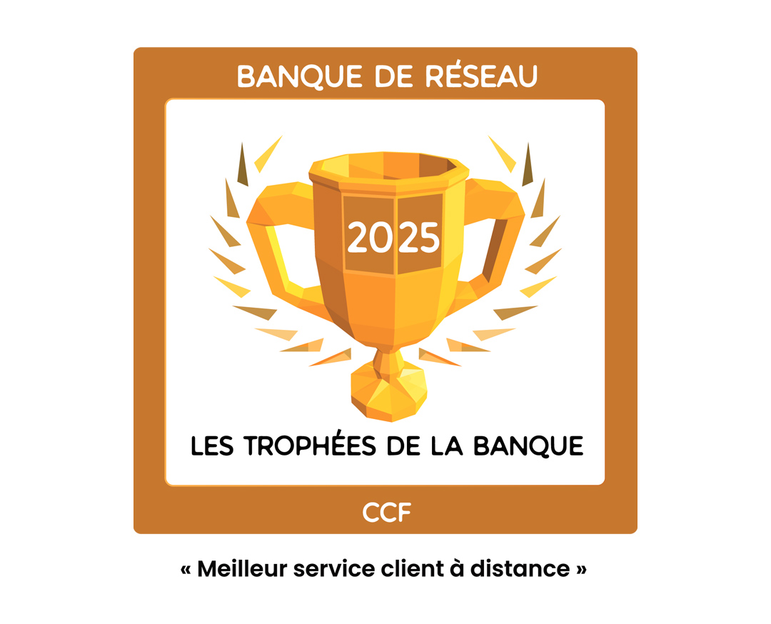 Trophées de la Banque - Qualité 2025 - Meilleur service client à distance